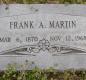 OK, Grove, Olympus Cemetery, Headstone, Martin, Frank A. 