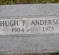 OK, Grove, Olympus Cemetery, Headstone, Anderson, Hugh F. 
