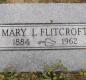 OK, Grove, Olympus Cemetery, Headstone, Flitcroft, Mary I. 