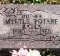 OK, Grove, Olympus Cemetery, Headstone, Bates, Myrtle (Potarf) 