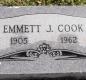 OK, Grove, Olympus Cemetery, Headstone, Cook, Emmett J. 