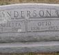 OK, Grove, Olympus Cemetery, Headstone, Anderson, Otto & Henrietta