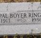 OK, Grove, Olympus Cemetery, Ringle, Opal (Boyer) Headstone