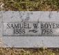 OK, Grove, Olympus Cemetery, Headstone, Boyer, Samuel W. 