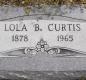 OK, Grove, Olympus Cemetery, Headstone, Curtis, Lola B.