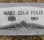 OK, Grove, Olympus Cemetery, Pulis, Mary Zela Headstone