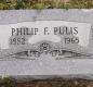 OK, Grove, Olympus Cemetery, Pulis, Philip F. Headstone