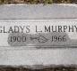 OK, Grove, Olympus Cemetery, Headstone, Murphy, Gladys L. 