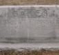 OK, Grove, Olympus Cemetery, Headstone, Oakes, James W. & Cynthia F. 