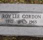 OK, Grove, Olympus Cemetery, Headstone, Gordon, Roy Lee