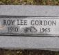 OK, Grove, Olympus Cemetery, Headstone, Gordon, Roy Lee