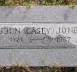 OK, Grove, Olympus Cemetery, Headstone, Jones, John "Casey" 