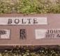 OK, Grove, Olympus Cemetery, Headstone, Bolte, John N. & Eva Catherine