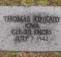 OK, Grove, Olympus Cemetery, Military Headstone, Kinkaid, Thomas 