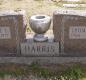 OK, Grove, Olympus Cemetery, Headstone, Harris, Thomas T. & Nellie E. 