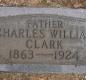 OK, Grove, Olympus Cemetery, Clark, Charles William Headstone
