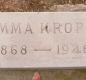 OK, Grove, Olympus Cemetery, Kropp, Emma Headstone