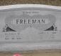 OK, Grove, Olympus Cemetery, Freeman, James L. (Jim) & Eutoka M. Headstone