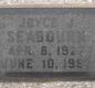 OK, Grove, Olympus Cemetery, Seabourn, Joyce J. Headstone
