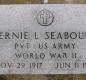 OK, Grove, Olympus Cemetery, Seabourn, Vernie L. Military Headstone