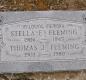 OK, Grove, Olympus Cemetery, Fleming, Thomas J. & Stella E. Headstone