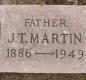 OK, Grove, Olympus Cemetery, Martin, J. T. Headstone