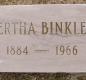 OK, Grove, Olympus Cemetery, Binkley, Bertha Headstone