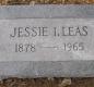 OK, Grove, Olympus Cemetery, Leas, Jessie I. Headstone