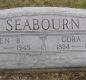 OK, Grove, Olympus Cemetery, Seabourn, Ben B. & Cora B. Headstone