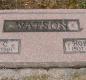 OK, Grove, Olympus Cemetery, Watson, Howard E. & Jewel C. Headstone