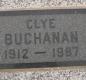 OK, Grove, Olympus Cemetery, Buchanan, Clye Headstone