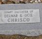 OK, Grove, Olympus Cemetery, Chrisco, Infant Daughter Headstone