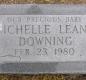 OK, Grove, Olympus Cemetery, Downing, Michelle Lean Headstone