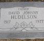 OK, Grove, Olympus Cemetery, Hudelson, David Johnny Headstone