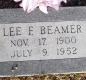 OK, Grove, Olympus Cemetery, Beamer, Lee F. Headstone
