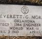 OK, Grove, Olympus Cemetery, Morris, Everett G. Military Headstone