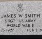 OK, Grove, Olympus Cemetery, Smith, James W. Military Headstone
