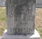 OK, Grove, Olympus Cemetery, Thompson, Crawford Lindsley Headstone