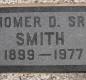OK, Grove, Olympus Cemetery, Smith, Homer D. Sr. Headstone