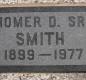 OK, Grove, Olympus Cemetery, Smith, Homer D. Sr. Headstone