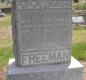 OK, Grove, Olympus Cemetery, Freeman, William M. & Rebecca A. Headstone