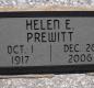 OK, Grove, Olympus Cemetery, Prewitt, Helen E. Headstone