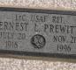 OK, Grove, Olympus Cemetery, Prewitt, Ernest L. Headstone