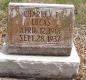 OK, Grove, Olympus Cemetery, Lucas, Charley P. Headstone