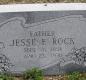 OK, Grove, Olympus Cemetery, Rock, Jesse F. Headstone