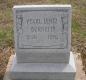 OK, Grove, Olympus Cemetery, Burnett, Pearl (Lentz) Headstone