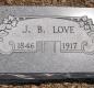 OK, Grove, Olympus Cemetery, Love, J. B. Headstone