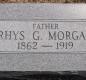 OK, Grove, Olympus Cemetery, Morgan, Rhys G. Headstone
