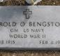 OK, Grove, Olympus Cemetery, Bengston, Harold O. Military Headstone