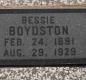 OK, Grove, Olympus Cemetery, Boydston, Bessie Headstone